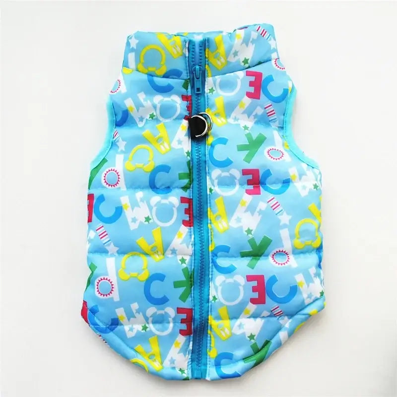 Warm Jacket for Dogs Clothes Windproof Winter Pet Coat Padding Kitty Puppy Outfit Vest