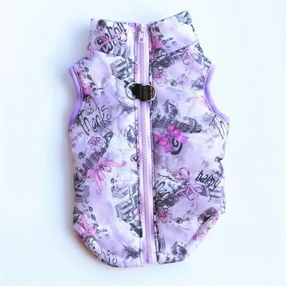 Warm Jacket for Dogs Clothes Windproof Winter Pet Coat Padding Kitty Puppy Outfit Vest