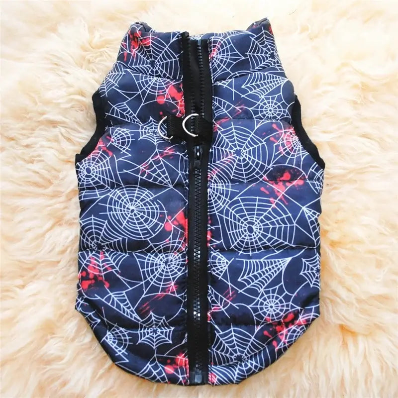 Warm Jacket for Dogs Clothes Windproof Winter Pet Coat Padding Kitty Puppy Outfit Vest