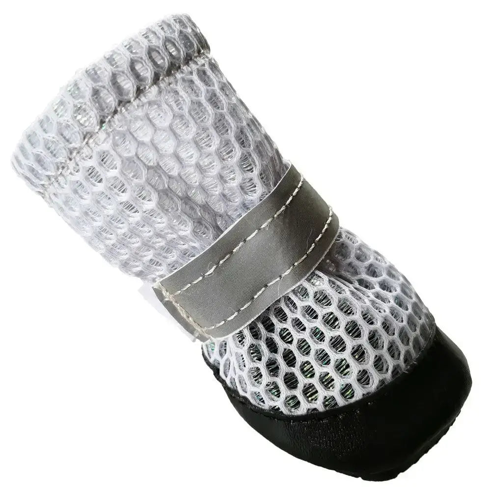 winter dog boots for small dogs, waterproof anti-skid shoes for pets, ideal for winter protection.
